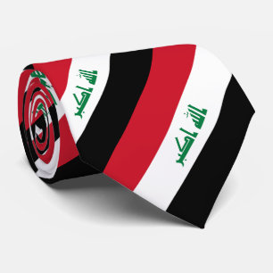 Iraq Flag Neck Tie