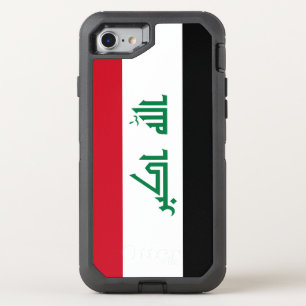 Iraq Flag OtterBox Defender iPhone SE/8/7 Case