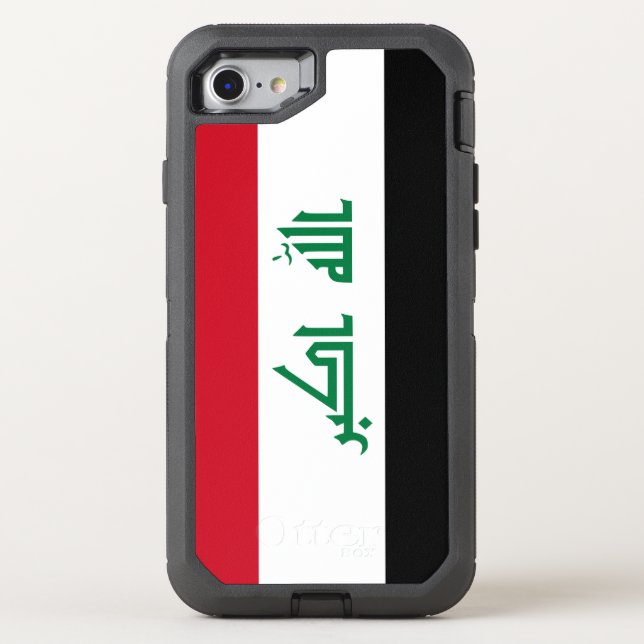 Iraq Flag Otterbox iPhone Case (Back)