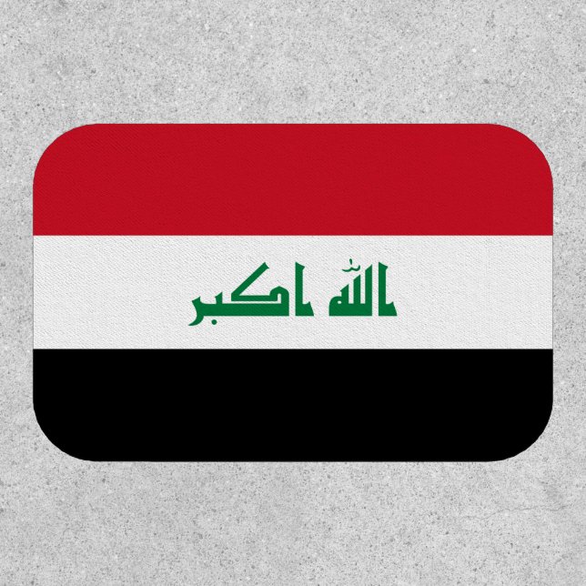 Iraq Flag Patch (Front)