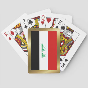 Iraq Flag Playing Cards