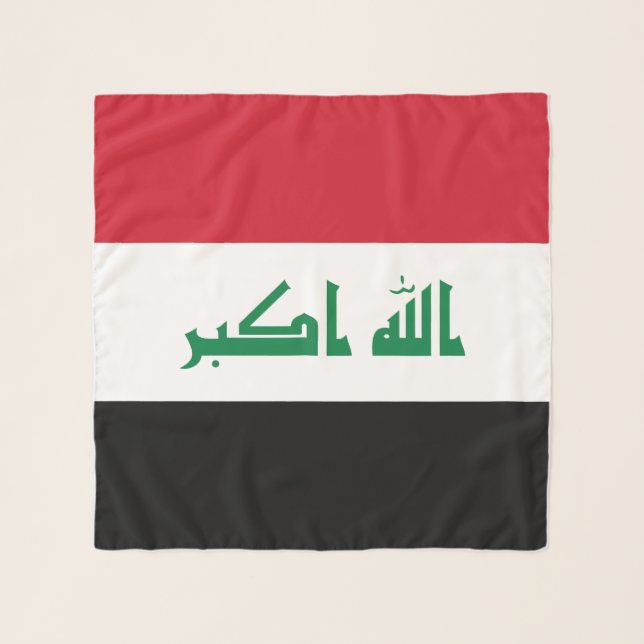 Iraq Flag Scarf (Front)