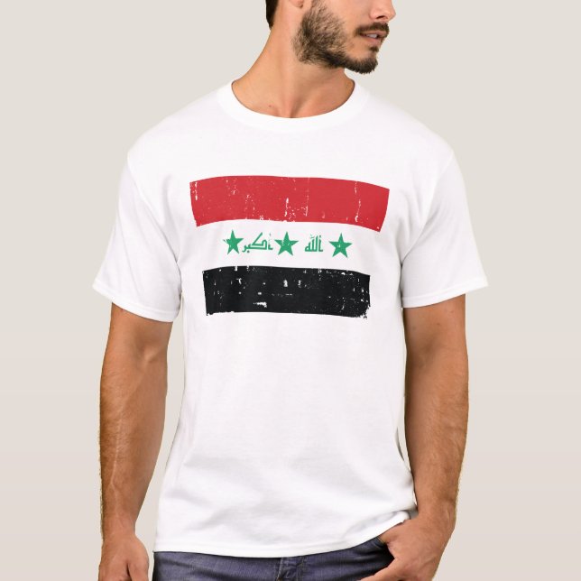 Iraq Flag T-Shirt (Front)