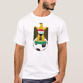 Iraq Football T-shirt by abbeyz71 at Zazzle