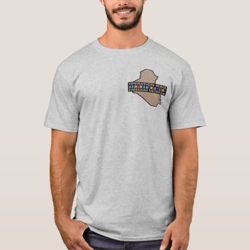 IRAQ FREEDOM VETERAN T_Shirt