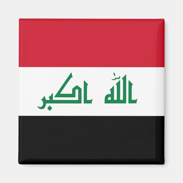 Iraq (Iraqi) Flag Magnet (Front)