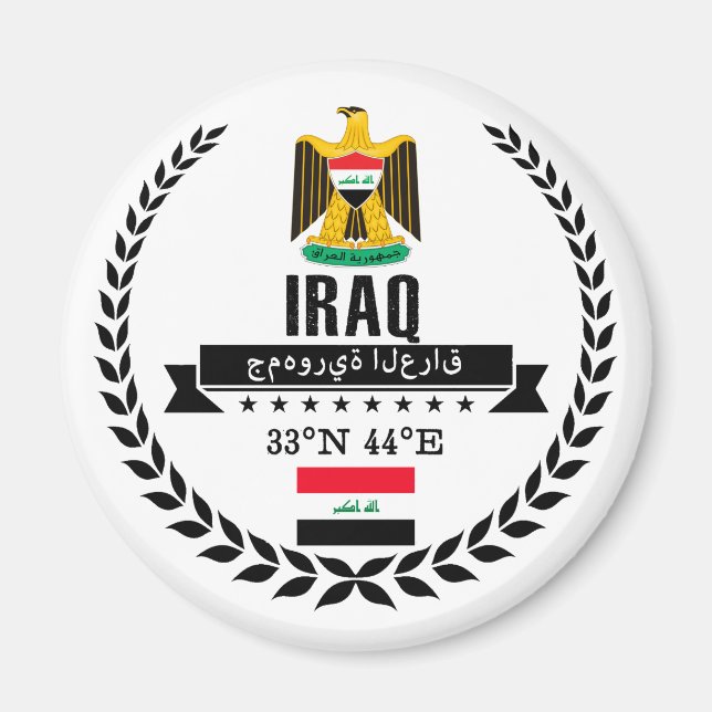 Iraq Magnet (Front)