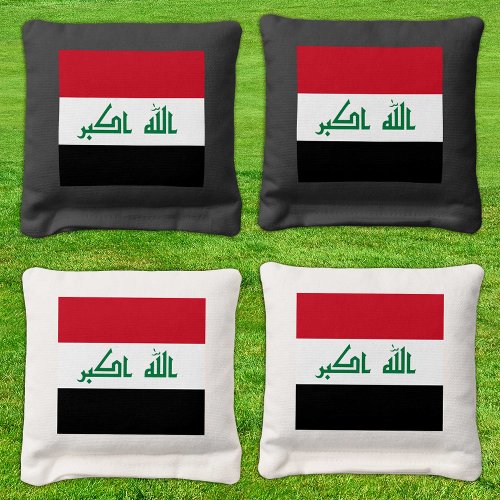 Iraq patriotic bags Iraq Flag Cornhole Bags