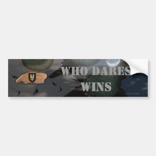 Iraq sas special air service ww2 bumper sticker