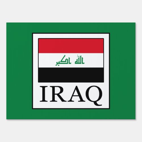 Iraq Sign