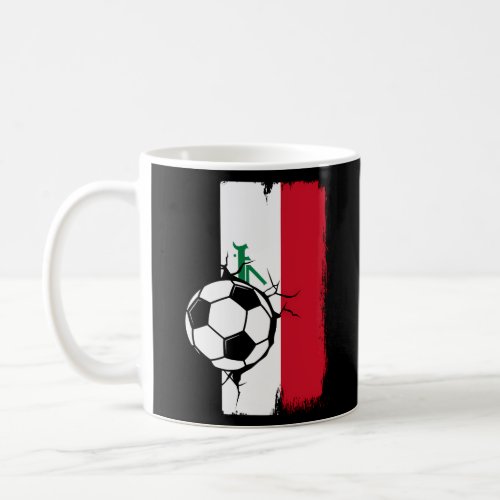 Iraq Soccer Coffee Mug