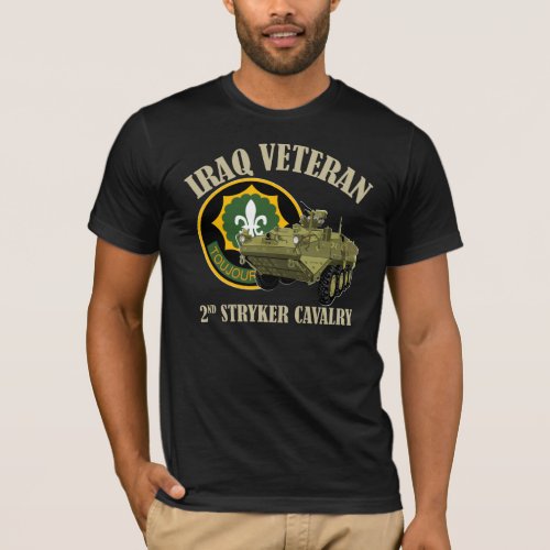 Iraq Vet 2nd SCR Stryker T_Shirt