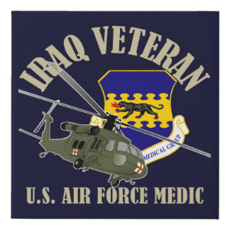 Iraq Veteran - 332D EMDG - Air Force Medic Faux Canvas Print
