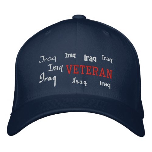 Iraq Veteran - Embroidered Hat