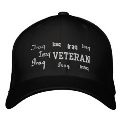 Iraq Veteran - Embroidered Hat