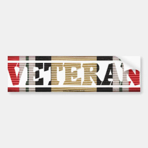 Iraqi Freedom Veteran CMR Bumper Sticker