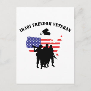 Iraqi Freedom Veteran Postcard