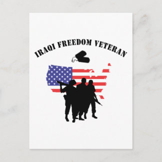 Iraqi Freedom Veteran Postcard