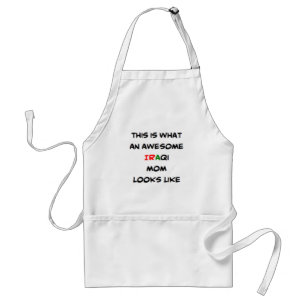 iraqi mom, awesome adult apron