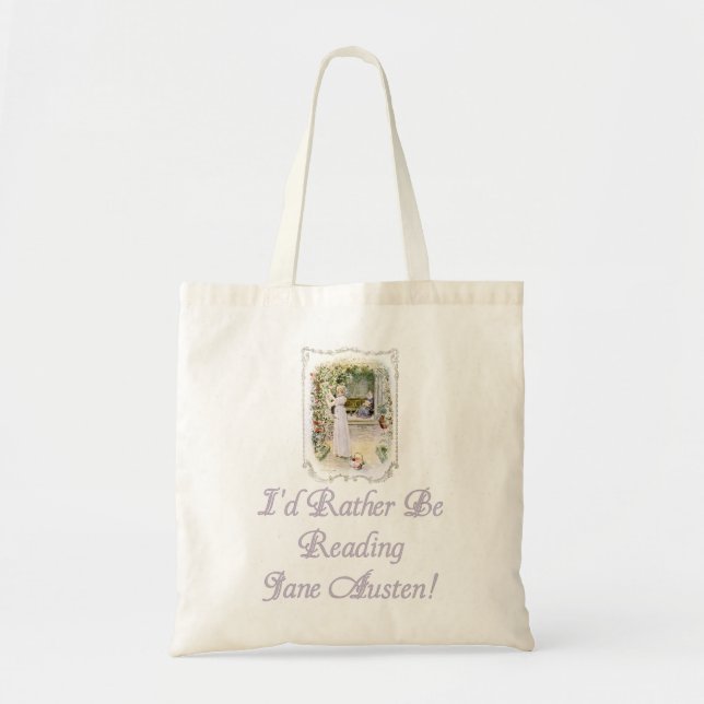 IRBR Jane Austen! Budget Tote, 5 colors Tote Bag (Front)