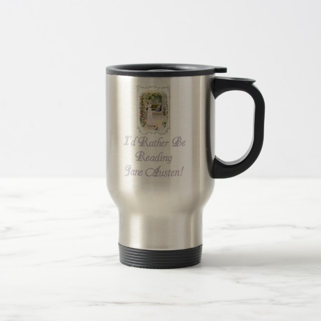 IRBR Jane Austen! Travel mug, 2 colors Travel Mug (Right)