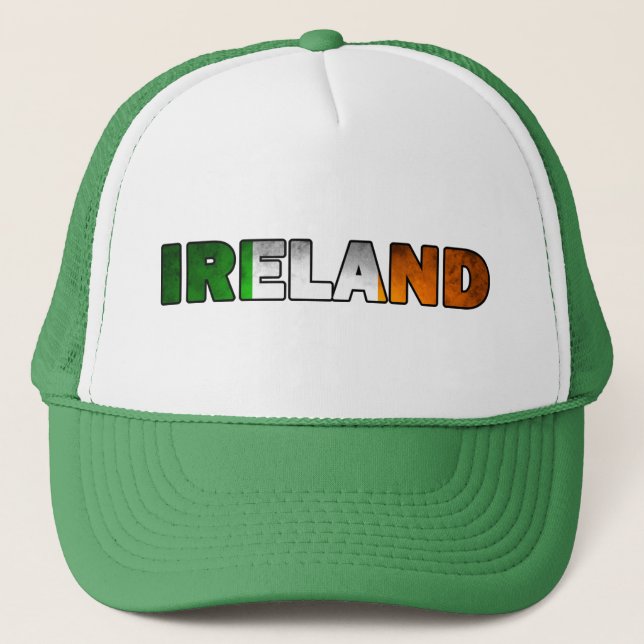 Ireland 003 trucker hat (Front)