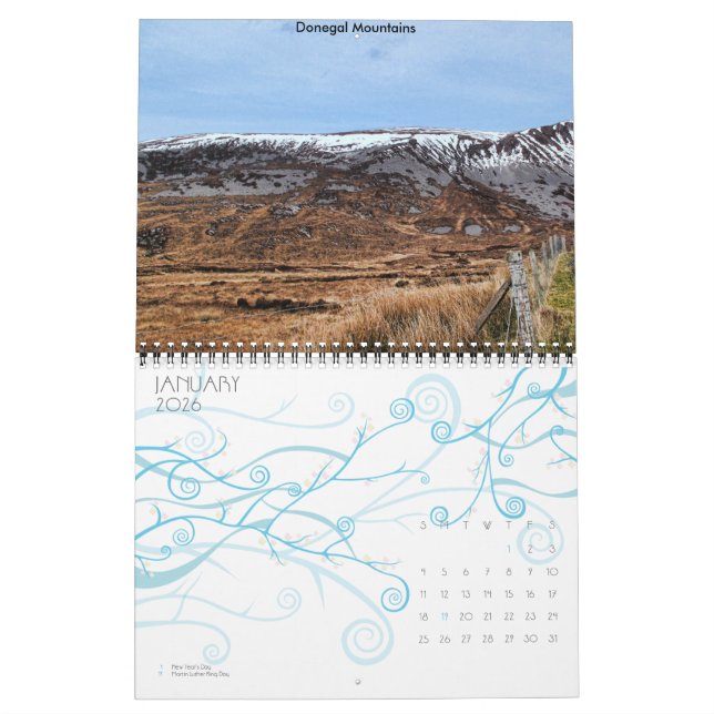 Ireland 2011 calendar (Jan 2026)