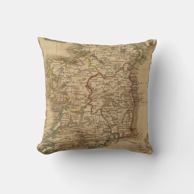 Ireland 3 throw pillow (Front)