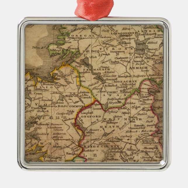 Ireland 4 metal ornament (Front)