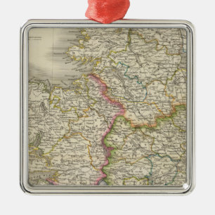 Ireland 4 metal ornament