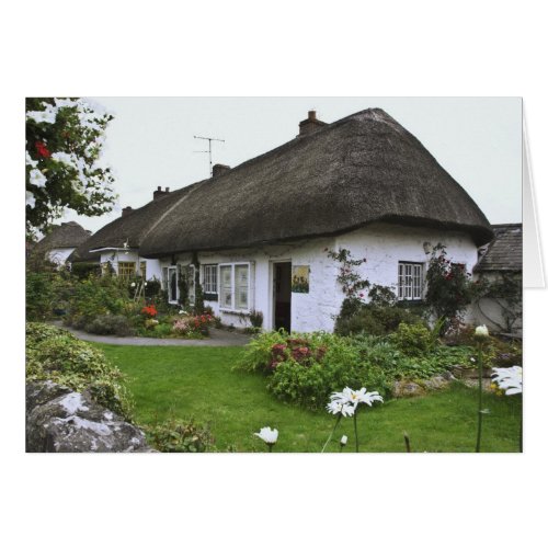 Ireland Adare Thatched_roof cottage