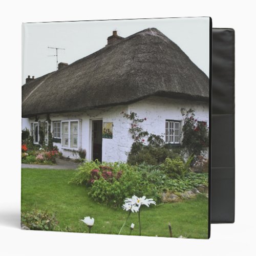 Ireland Adare Thatched_roof cottage 3 Ring Binder