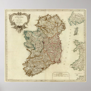 Ireland and England Poster