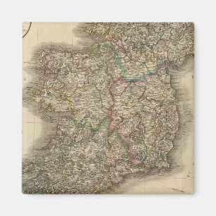 Ireland Atlas Map Magnet