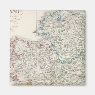 Ireland Atlas map Magnet