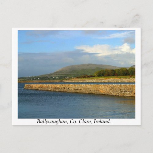Ireland _ Ballyvaughan County Clare Postcard