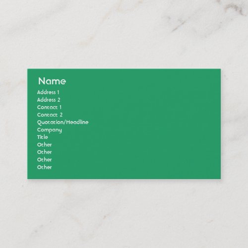 Ireland - Business Business Card Template
