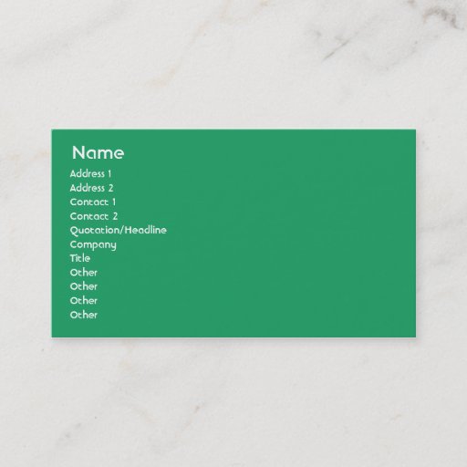 Customizable Ireland - Business Business Card Template