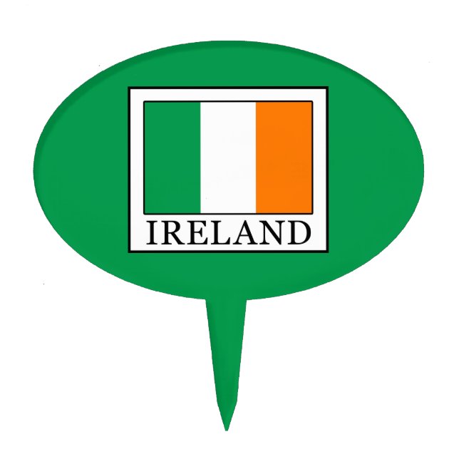Ireland Cake Topper (Front)