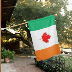 Ireland + Canada Flag
