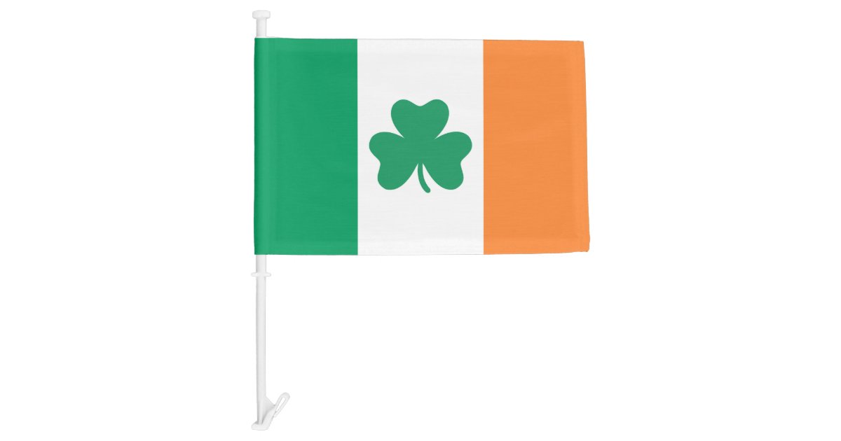 Ireland Car Flag Zazzle