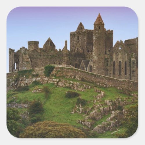 Ireland Cashel Ruins of the Rock of Cashel 2 Square Sticker