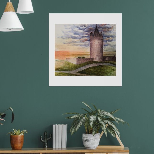 Ireland Castle Art Print – Doolin County Clare (Living Room 1)