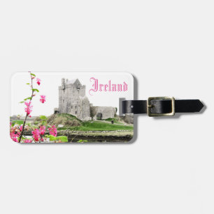 Ireland Castle Customizable Travel Luggage Tag