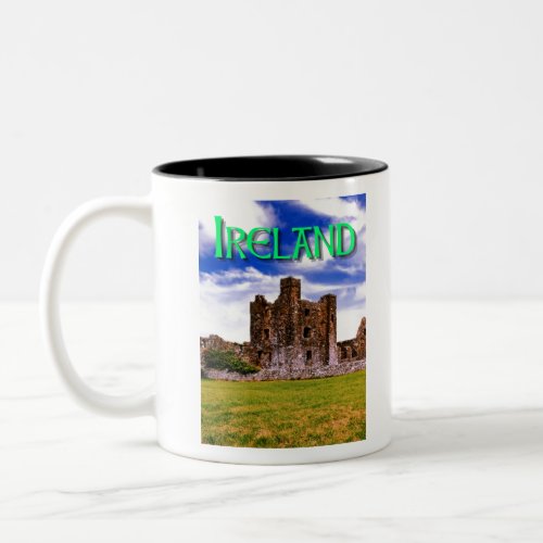 Ireland Castle Two_Tone Coffee Mug