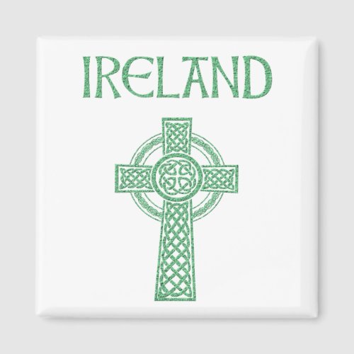 Ireland Celtic Cross Magnet