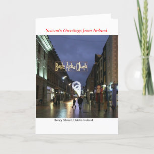 Ireland Christmas Greeting Card
