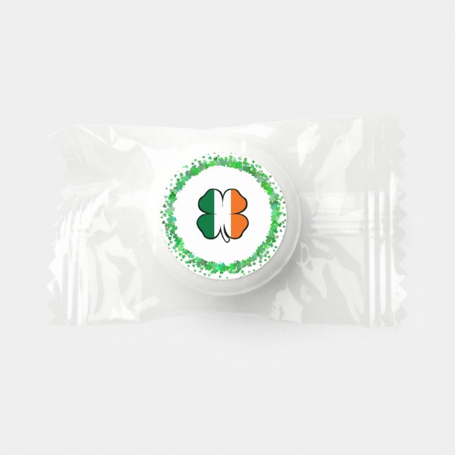 Ireland Clover Saint Patrick's Day Life Saver® Mints (Front)