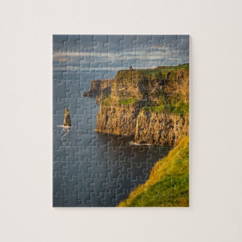 Ireland coastline at sunset jigsaw puzzle