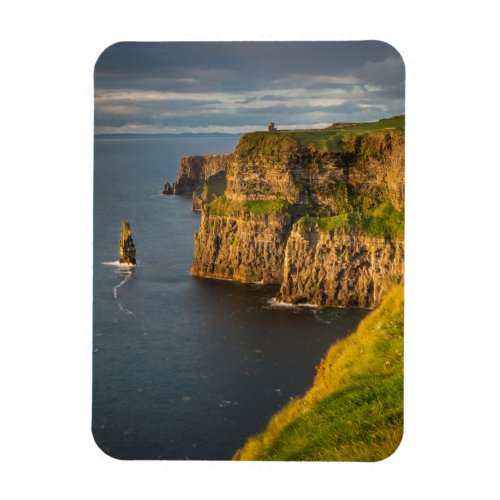 Ireland coastline at sunset magnet